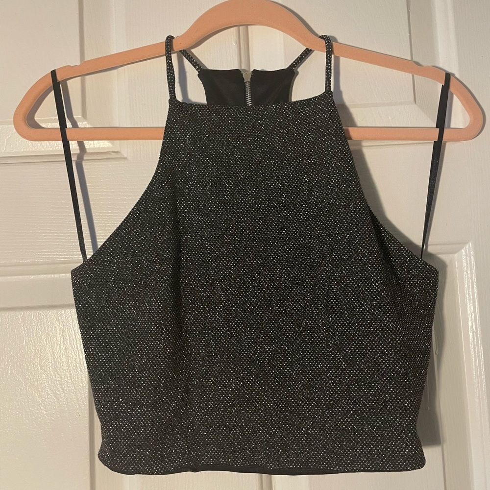 Sparkle crop top